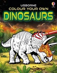 Colour Your Own Dinosaurs цена и информация | Книги для малышей | kaup24.ee