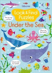 Look and Find Puzzles Under the Sea UK 2021 цена и информация | Книги для малышей | kaup24.ee