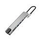 Splitter Hub 8in1 hind ja info | USB jagajad, adapterid | kaup24.ee