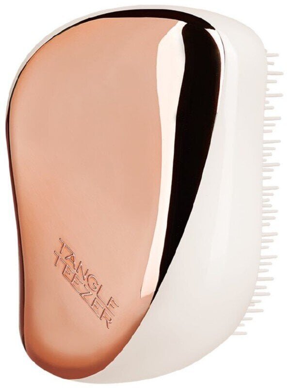 Juuksehari Tangle Teezer Compact Styler, Rose Gold Cream hind ja info | Juukseharjad, kammid, juuksuri käärid | kaup24.ee