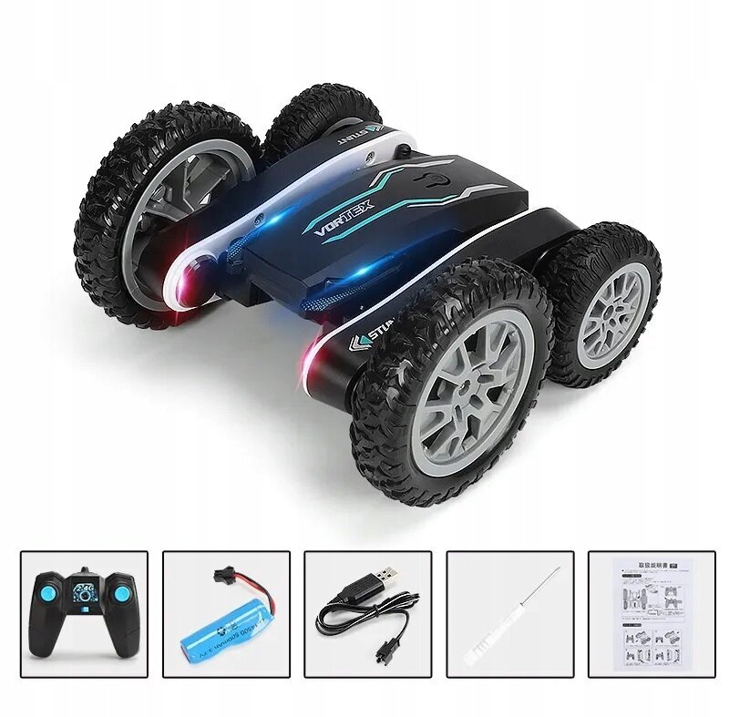 Kaugjuhitav stunt auto, Vortex Car цена и информация | Poiste mänguasjad | kaup24.ee