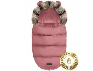 Talvine magamiskott-ümbrik beebile RicoKids, roosa, 95x48 cm цена и информация | Детские подушки, конверты, спальники | kaup24.ee