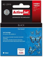 Activejet AE-1291N (Epson T1291), черный цена и информация | Картриджи для струйных принтеров | kaup24.ee