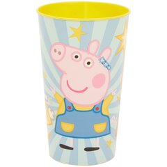 Plastikust tass Peppa Pig, 260 ml, 2 tk цена и информация | Посуда, тарелки, обеденные сервизы | kaup24.ee