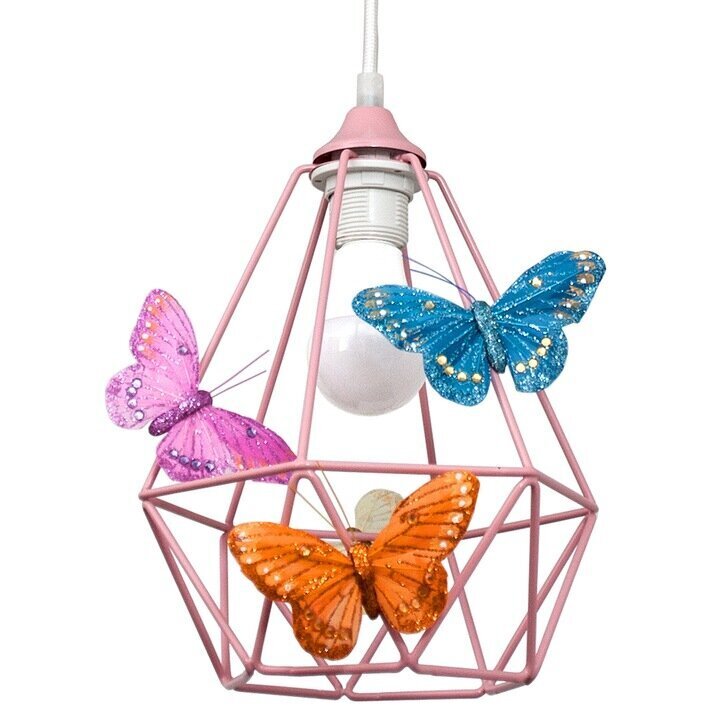LM-Lighting laelamp Butterfly цена и информация | Rippvalgustid | kaup24.ee