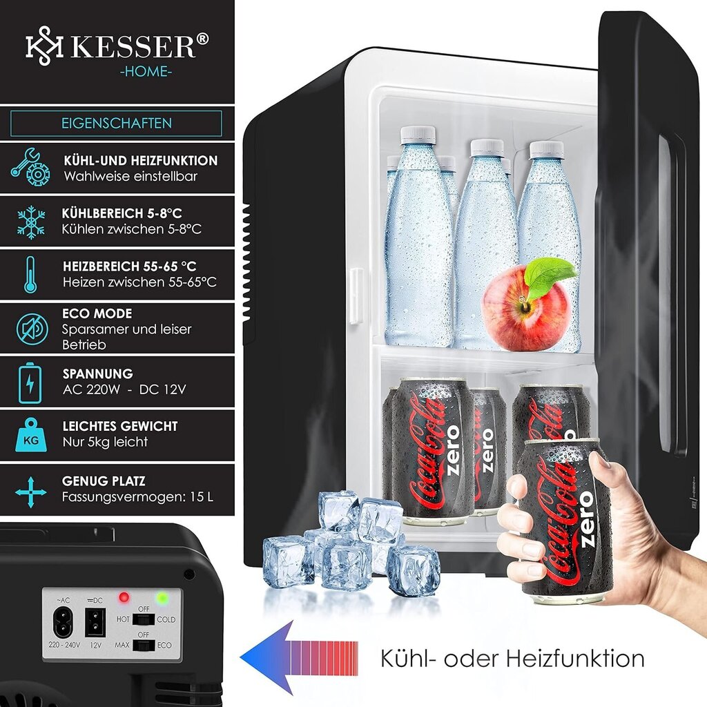Kaasaskantav minikülmik Kesser® 2-in-1 Cool Box цена и информация | Autokülmikud | kaup24.ee