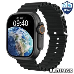 Berimax S-Watch Ultra Black цена и информация | Смарт-часы (smartwatch) | kaup24.ee