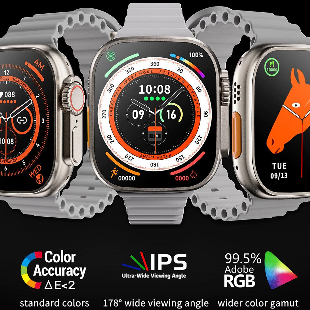 Berimax S-Watch Ultra Black цена и информация | Nutikellad (smartwatch) | kaup24.ee