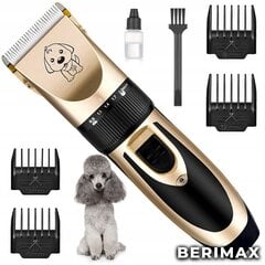 Аккумуляторная машинка для стрижки собак и кошек Pro60 BERIMAX BRM_0405032 цена и информация | Средства по уходу за животными | kaup24.ee