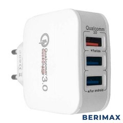 Зарядное устройство QQC 3.0 BERIMAX BRM_0603022 цена и информация | Зарядные устройства для телефонов | kaup24.ee