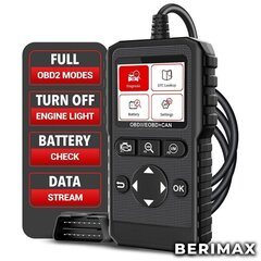 Инструмент для диагностики автомобилей OBD YA200 BERIMAX BRM_1201203 цена и информация | Дополнительные принадлежности | kaup24.ee