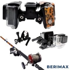 Держатель для спортивного крепления типа GoPro Berimax цена и информация | Аксессуары для видеокамер | kaup24.ee