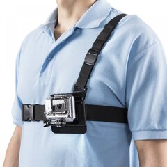 Rinnarakmed GoPro tegevuskaamerale 3-punktilised rinnakinnitusrakmed Berimax цена и информация | Аксессуары для видеокамер | kaup24.ee