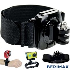 Держатель камеры GoPro на запястье Berimax цена и информация | Аксессуары для видеокамер | kaup24.ee