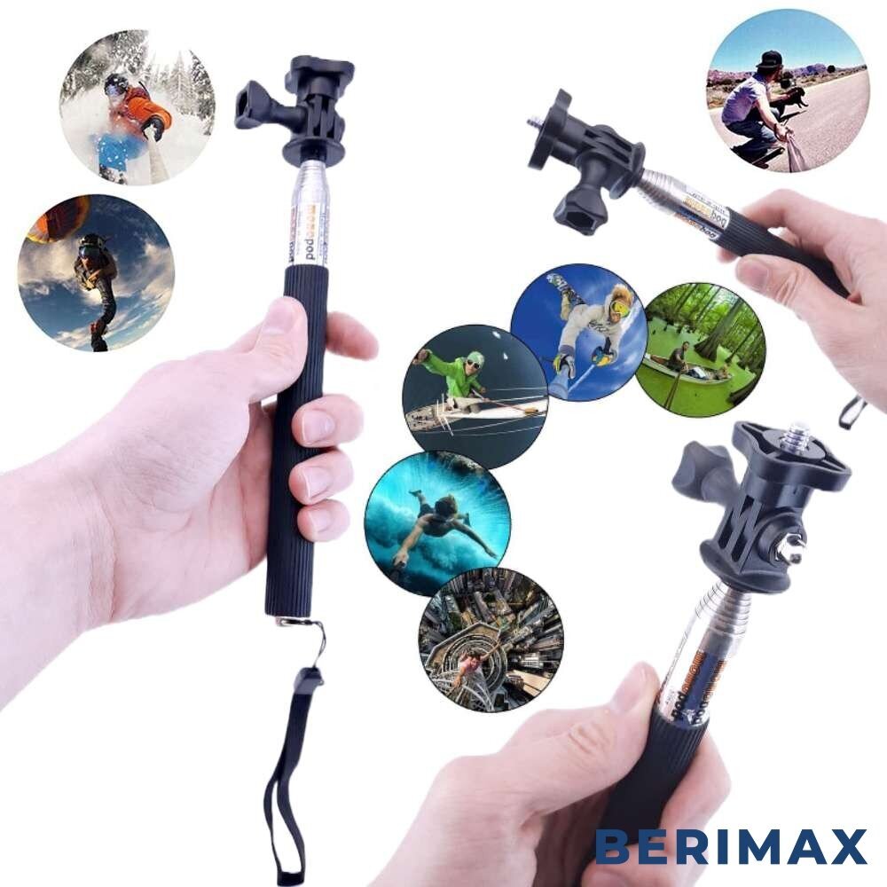GoPro kaamera teleskooppulk Berimax hind ja info | Videokaamerate lisatarvikud | kaup24.ee