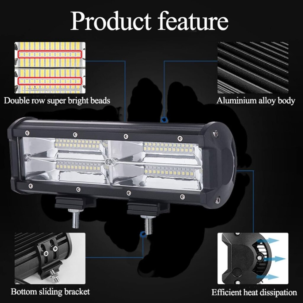 LED töövalgusti Brimax 240 W hind ja info | Aia- ja õuevalgustid | kaup24.ee