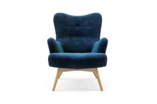 Кресло Zele, темно-синее цена и информация | Кресла в гостиную | kaup24.ee