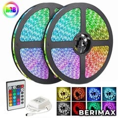 Светодиодная лента 3528 RGB, комплект цветных светодиодов BERIMAX BRM_1404528 цена и информация | Светодиодные ленты | kaup24.ee