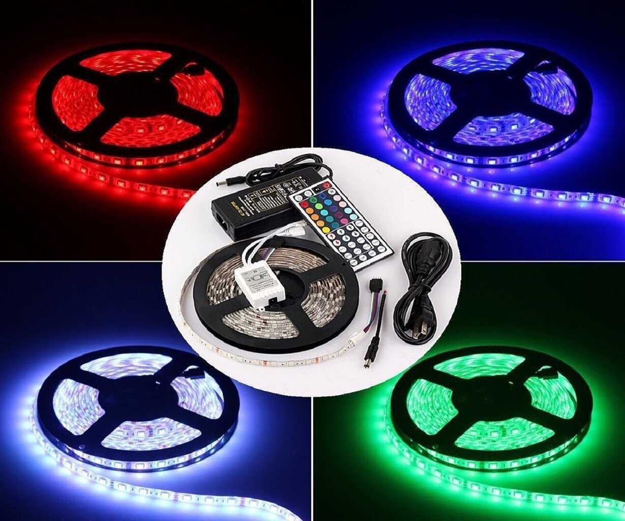 LED riba värvi LED komplekt Berimax 3528 RGB hind ja info | LED ribad | kaup24.ee