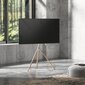 Alterzone Trio Easel TV põrandaalus 45–65-tollistele teleritele, valge hind ja info | Teleri seinakinnitused ja hoidjad | kaup24.ee