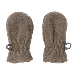 Перчатки детские Lodger Mittens Folklore Fleece Buffalo, коричневый цвет цена и информация | Шапки, перчатки, шарфики для новорожденных | kaup24.ee