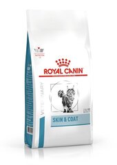 Royal Canin Veterinary Cat Derma Skin Coat для кошек после стерилизации/кастрации, 1,5 кг цена и информация | Сухой корм для кошек | kaup24.ee