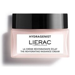 Näokreem Lierac Hydragenist The Rehydrating Radiance, 50 ml цена и информация | Кремы для лица | kaup24.ee