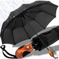 Suur automaatselt kokkupandav unisex vihmavari, 100 cm hind ja info | Meeste vihmavarjud | kaup24.ee