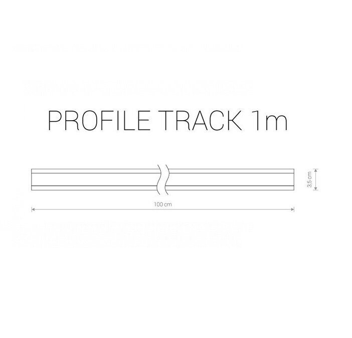 Jooksja Profile Track hind ja info | Siinivalgustid ja siinid | kaup24.ee