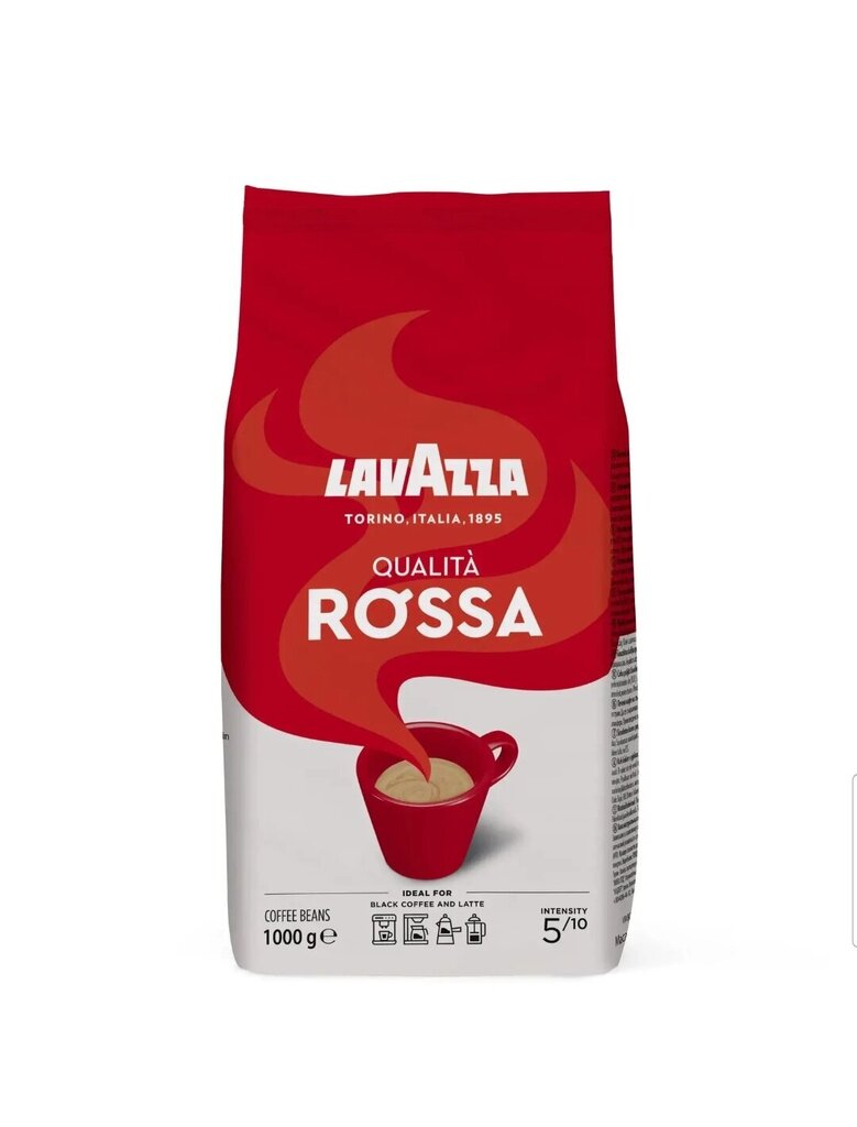 Lavazza kohvioad Qualita Rossa, 1 kg цена и информация | Kohv, kakao | kaup24.ee