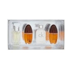 Набор Calvin Klein туалетная вода для женщин Eternity EDP 15 мл + туалетная вода CK One EDT 15 мл + душистая вода Obsession EDP 2x15 мл цена и информация | Женские духи | kaup24.ee