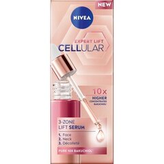 Укрепляющая сыворотка для лица Nivea Cellular Expert Lift, 30 мл цена и информация | Сыворотки для лица, масла | kaup24.ee