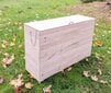 Küttepuude kast, 40x110x75 cm hind ja info | Kuurid ja aiamajad | kaup24.ee