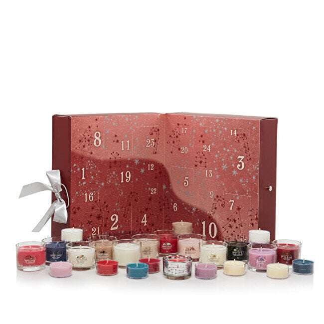 Yankee Candle advendikalender Bright Lights цена и информация | Küünlad, küünlajalad | kaup24.ee