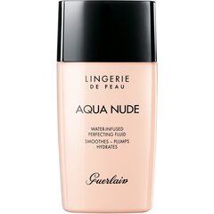 Vedel jumestuskreem Guerlain Lingerie de Peau Aqua Nude Perfecteur SPF 20 30 ml, 05W Deep Warm hind ja info | Jumestuskreemid, puudrid | kaup24.ee