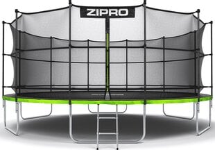 Батут Zipro 16FT, 496 см, с внутренней защитной сеткой и сумкой для обуви  цена и информация | Батуты | kaup24.ee