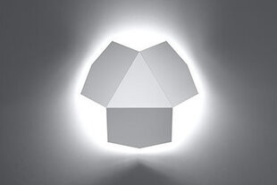 Sollux настенный светильник Tre, white цена и информация | Настенный светильник Конусы | kaup24.ee