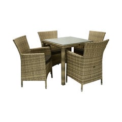 Комплект уличной мебели Wicker-2, коричневый цена и информация | Комплекты уличной мебели | kaup24.ee