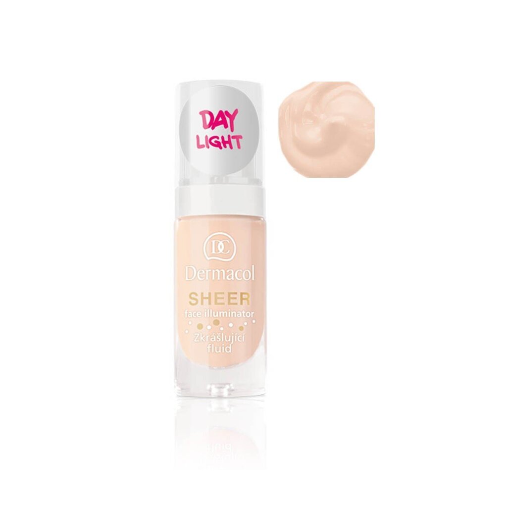 Dermacol Sheer Face Illuminator meigialuskreem 15 ml, day light hind ja info | Jumestuskreemid, puudrid | kaup24.ee