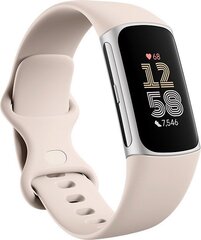 Fitbit Charge 6 Porcelain/Silver hind ja info | Nutivõrud (fitness tracker) | kaup24.ee