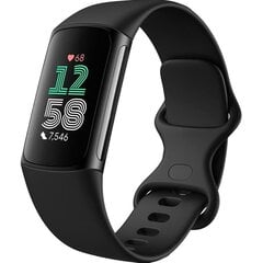 Fitbit Charge 6 Obsidian/Black hind ja info | Nutivõrud (fitness tracker) | kaup24.ee