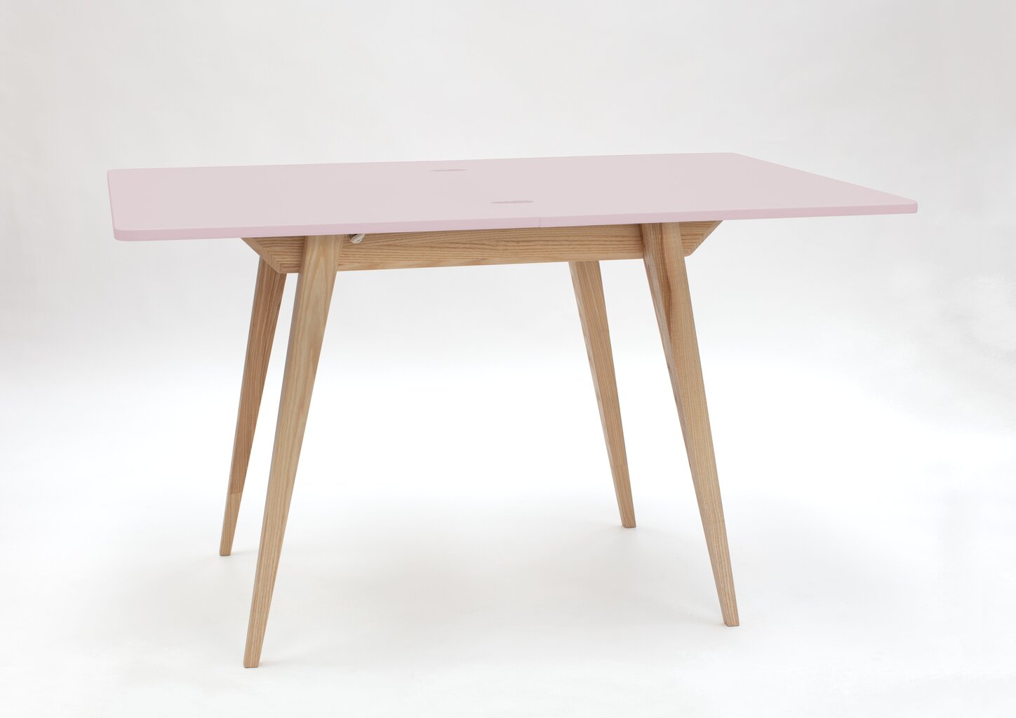 Pikendatav laud Envelope 90/130 x 65 cm, roosa hind ja info | Köögi- ja söögilauad | kaup24.ee