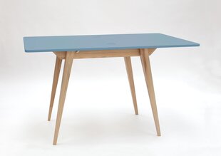 Pikendatav laud Envelope 90/130 x 65 cm, sinine hind ja info | Köögi- ja söögilauad | kaup24.ee