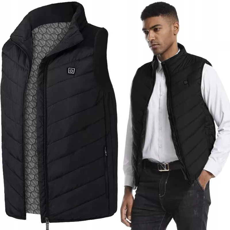 Vest meestele Trizand, must hind ja info | Meeste vestid | kaup24.ee