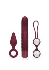 Sekstoodete komplekt temale Dark Cherry, 3 tk, punane hind ja info | Sekslelude komplektid | kaup24.ee