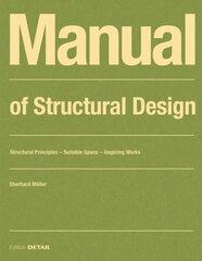 Manual of Structural Design: Structural Principles - Suitable Spans - Inspiring Works hind ja info | Arhitektuuriraamatud | kaup24.ee