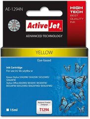 Activejet AE-1294N (Epson T1294), желтый цена и информация | Картриджи для струйных принтеров | kaup24.ee