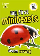 i-SPY My First Minibeasts: Spy it! Stick it! hind ja info | Väikelaste raamatud | kaup24.ee