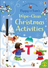 Poppy and Sam's Wipe-Clean Christmas Activities цена и информация | Книги для малышей | kaup24.ee