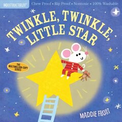 Indestructibles: Twinkle, Twinkle, Little Star: Chew Proof * Rip Proof * Nontoxic * 100% Washable (Book for Babies, Newborn Books, Safe to Chew) hind ja info | Väikelaste raamatud | kaup24.ee